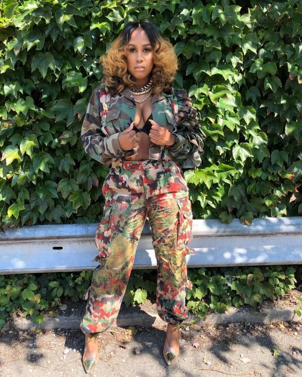 Real Queen Camouflage Ruffle Jacket - Real Queen